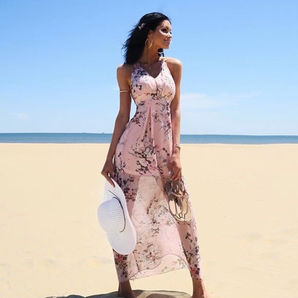 🆕Flora the Goddess Tie Around Dress - Picture 3 of 5